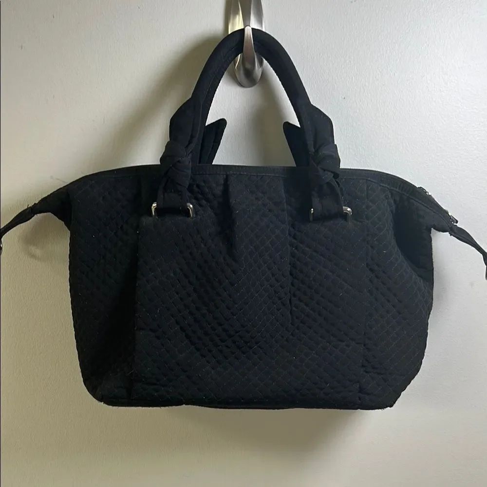 Vera Bradley Elegant Black Quilted Women's Bag